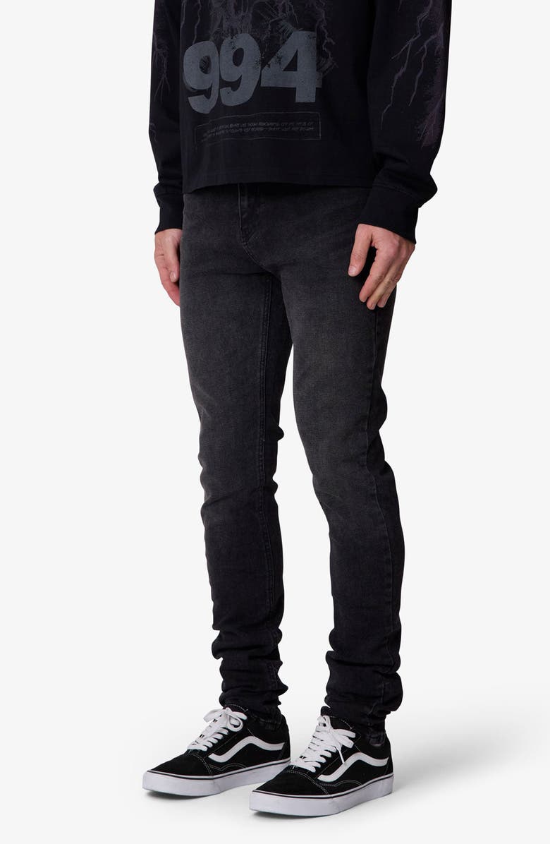mnml Skinny Jeans, Alternate, color,