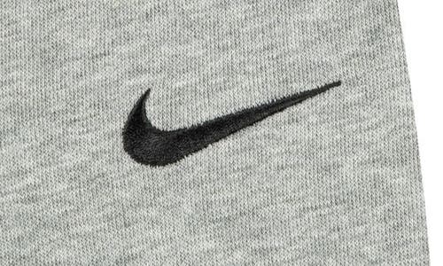 Nike Essential Fleece Crewneck Sweatshirt & Joggers Set In Gray