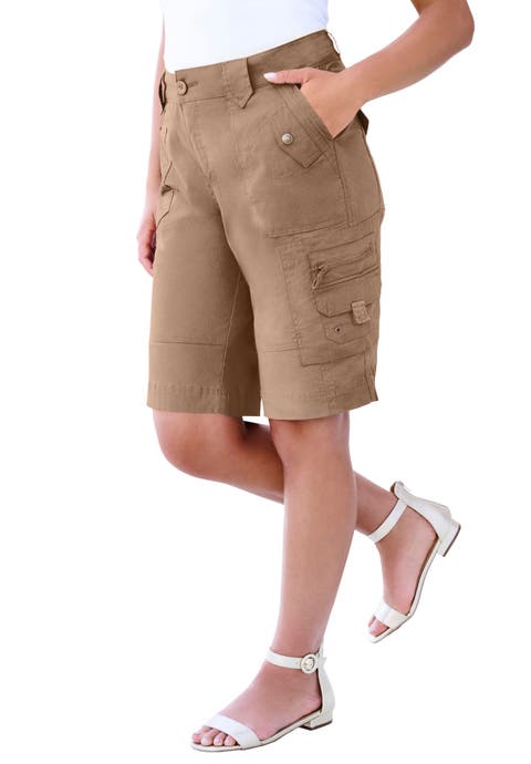 Plus Size Cargo Shorts (Plus)