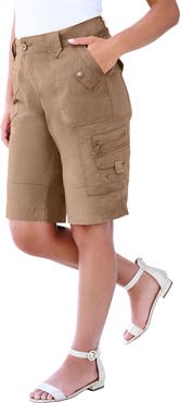 Roaman's Plus Size Cargo Shorts