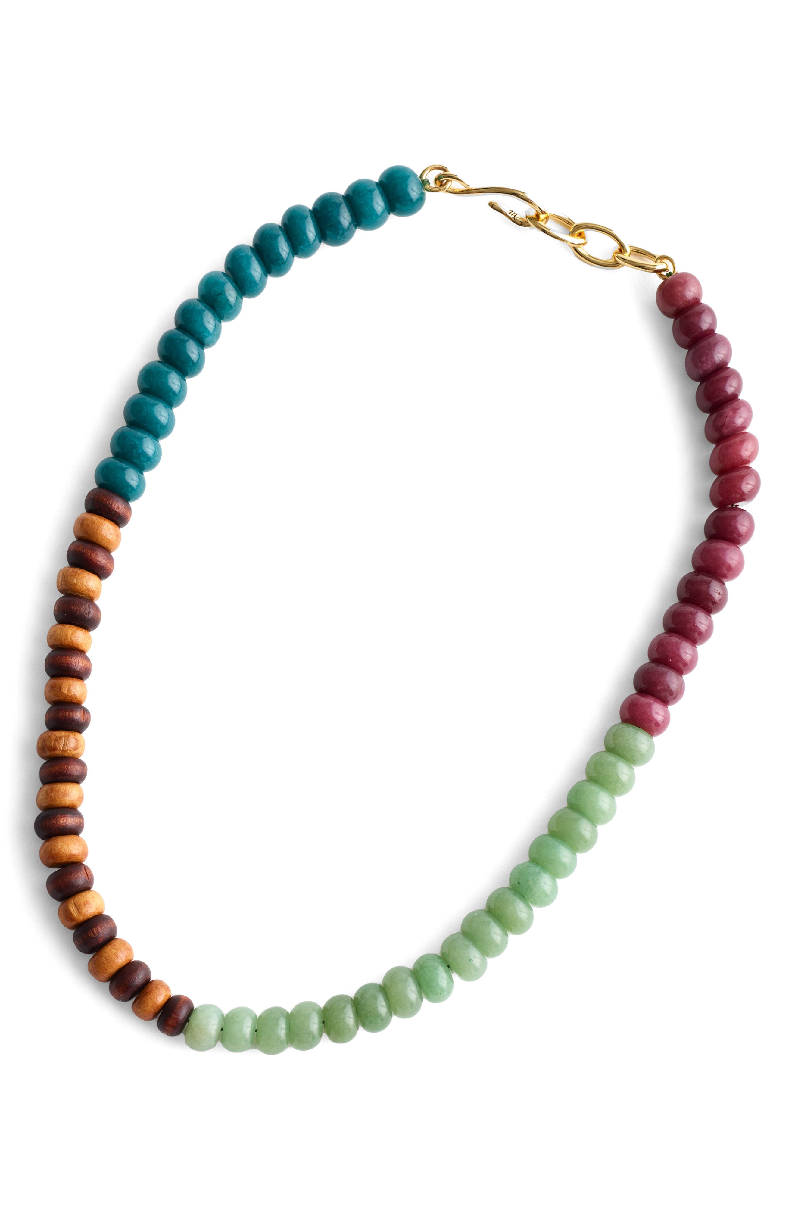 selected ANTIQUE GOLD/ GREEN MULTI
