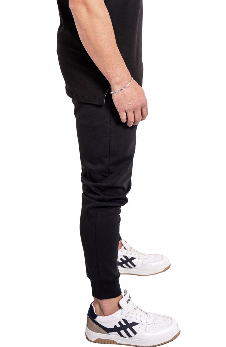 Maceoo Modish82 Black Joggers, Alternate, color, Black