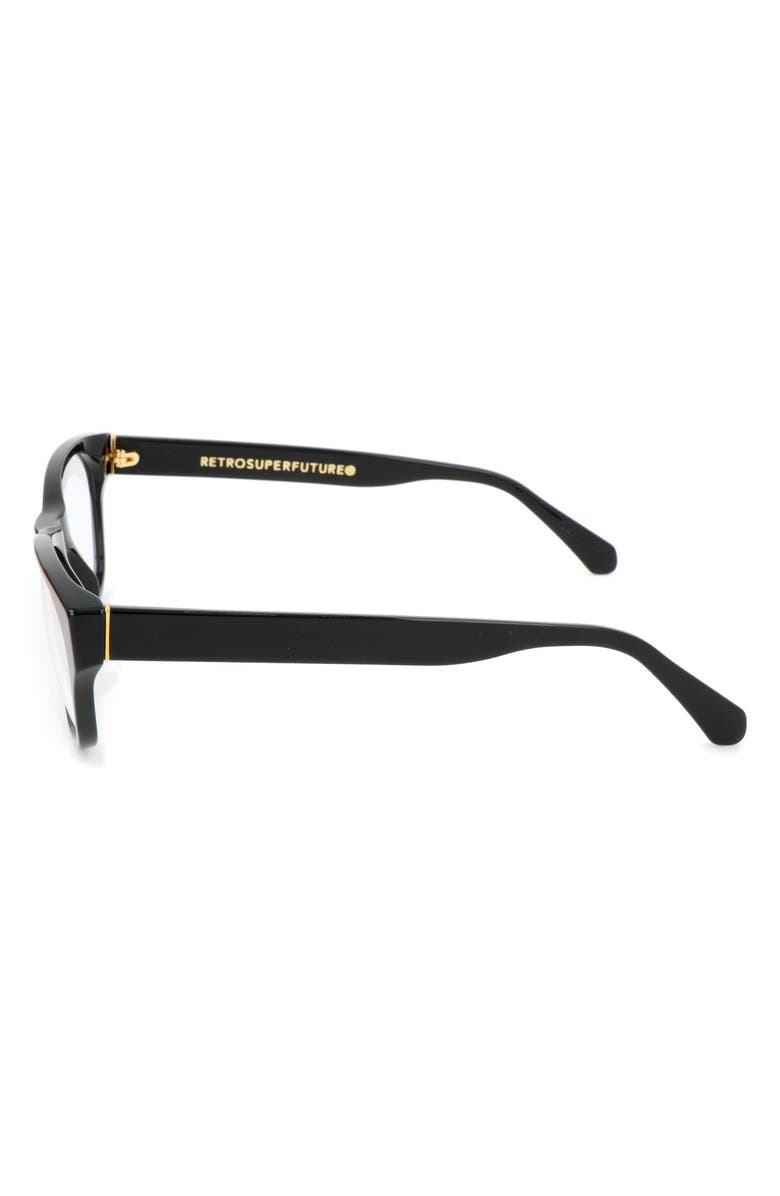 SUPER by RETROSUPERFUTURE<sup>®</sup> 56mm Square Optical Glasses, Alternate, color, Black