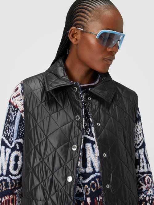 Missoni Graphic-print Knitted Vest In Multicoloured