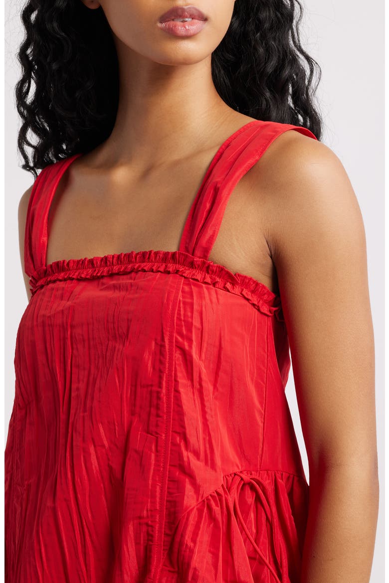 Elina Midi Dress, Alternate, color, RED