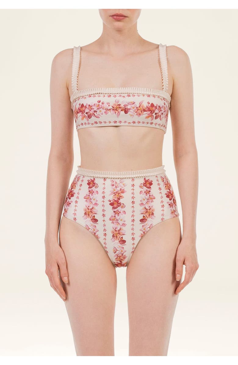 Agua by Agua Bendita Nopal Cauca Bikini Bottom, Alternate, color, Multicolor