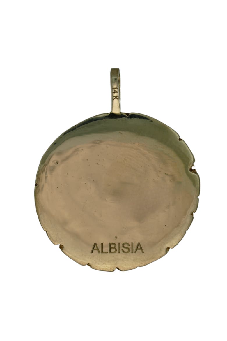 Artemis Coin Pendant, Alternate, color, 14K Yellow Gold