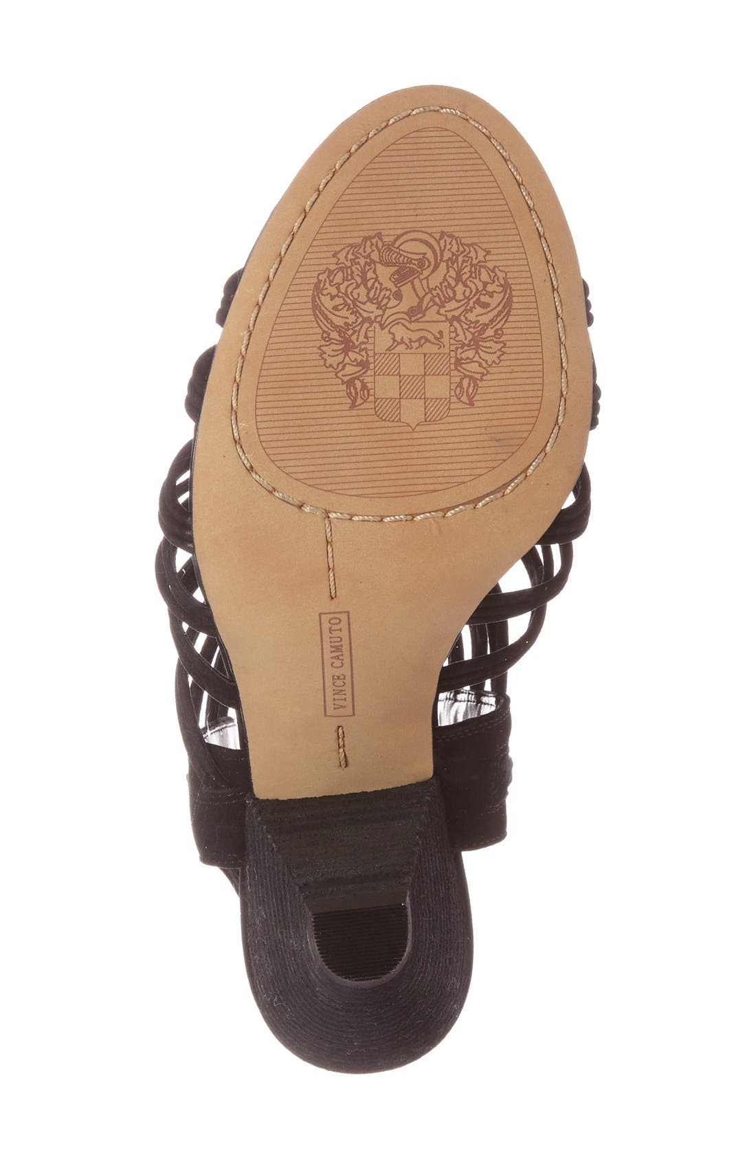 Vince Camuto 'Edola' Cone Heel Sandal, Alternate, color, 