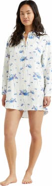 Vilebrequin Women's Herbier Print Linen Shirt Dress