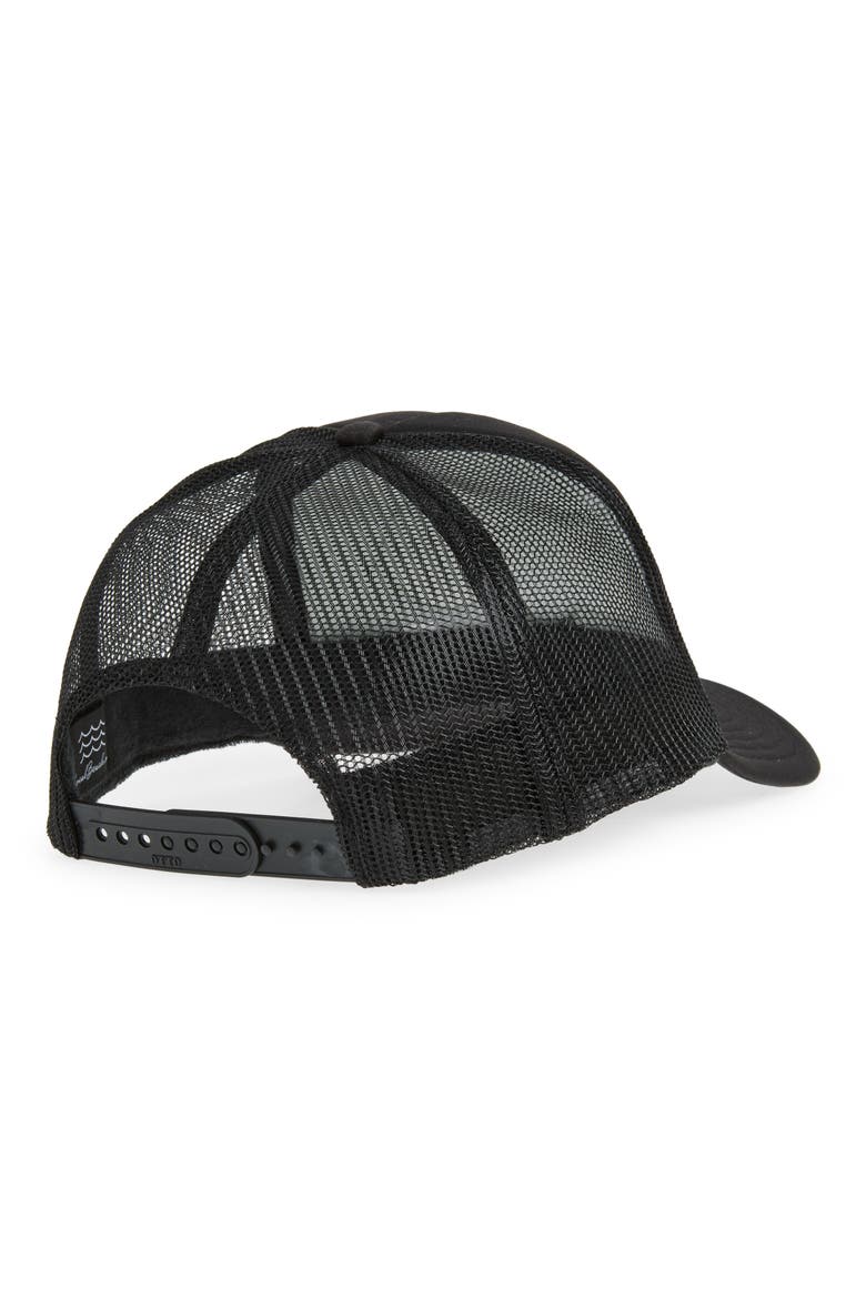 Cabo Patch Trucker Hat, Alternate, color, BLACK