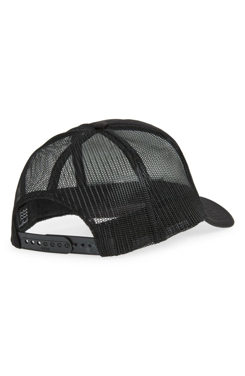 Local Beach Cabo Patch Trucker Hat, Alternate, color, Black