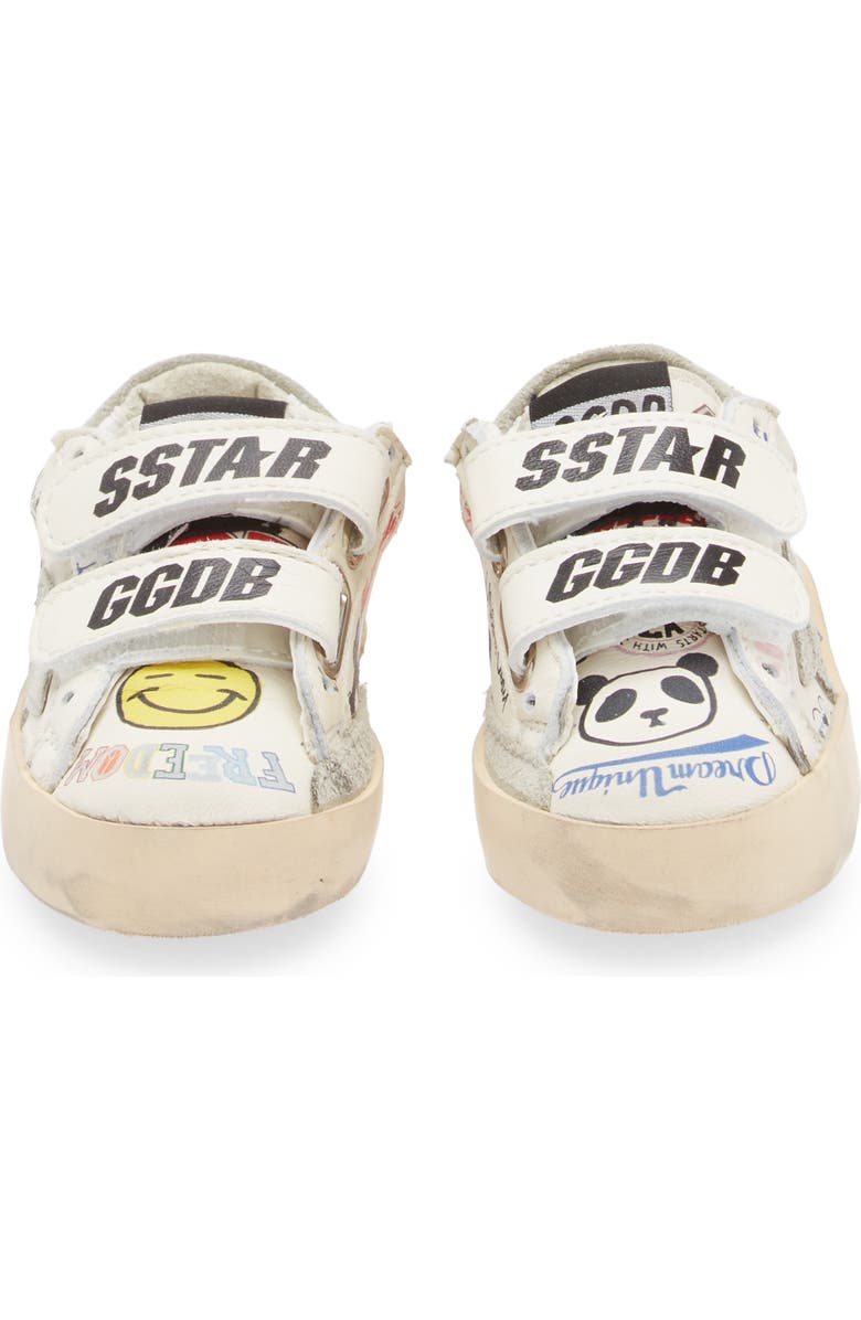 Golden Goose Kids' Old School Graffiti Low Top Sneaker, Alternate, color,