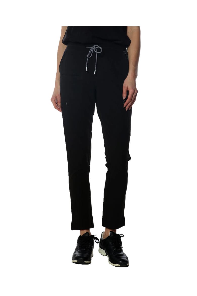 Reus Open Bottom Scrub Pants, Main, color, Black