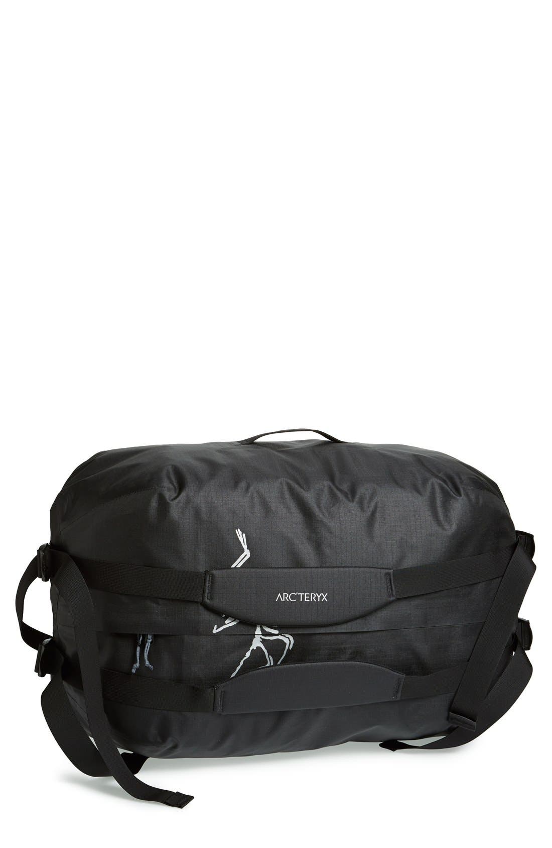 Arc'teryx 'Carrier' Weather Resistant Convertible Duffel Bag/Backpack, Main, color, 