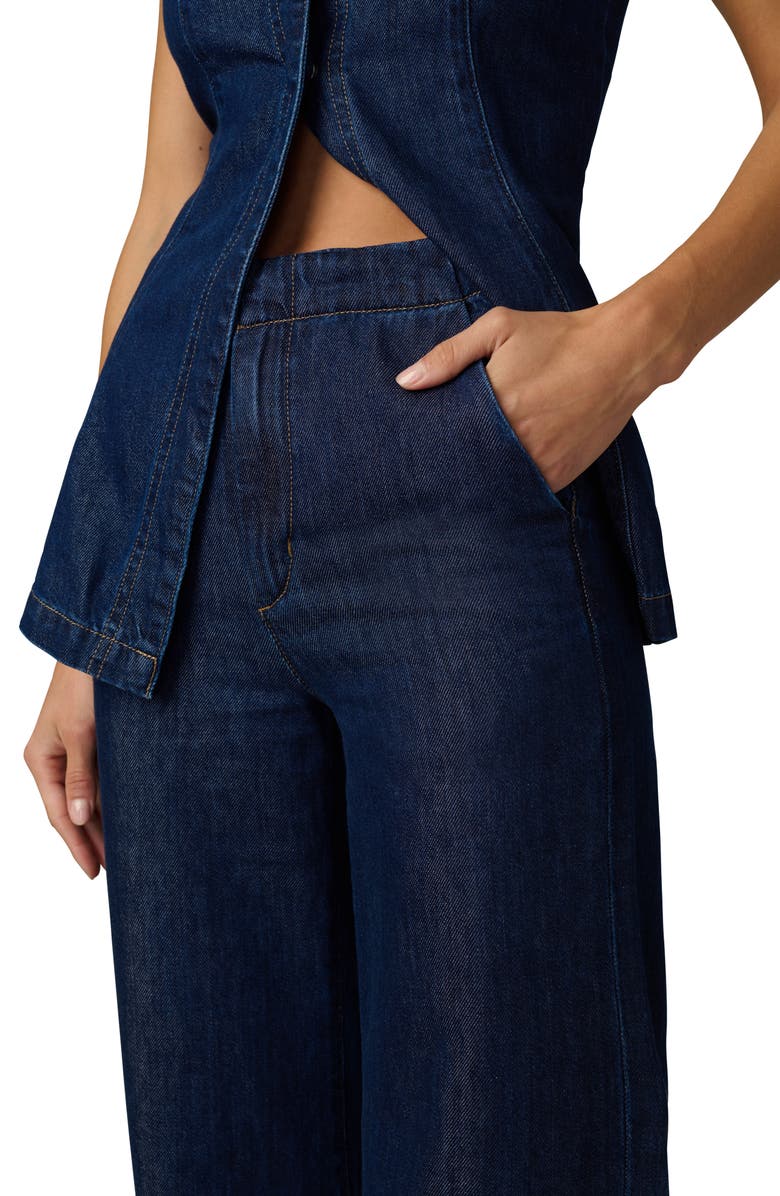 Joe's The Clean High Waist Wide Leg Trouser Jeans, Alternate, color, 