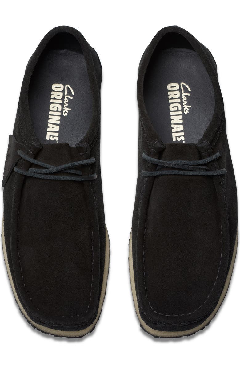 Clarks<sup>®</sup> Godney Boat Shoe, Alternate, color, Black Sde