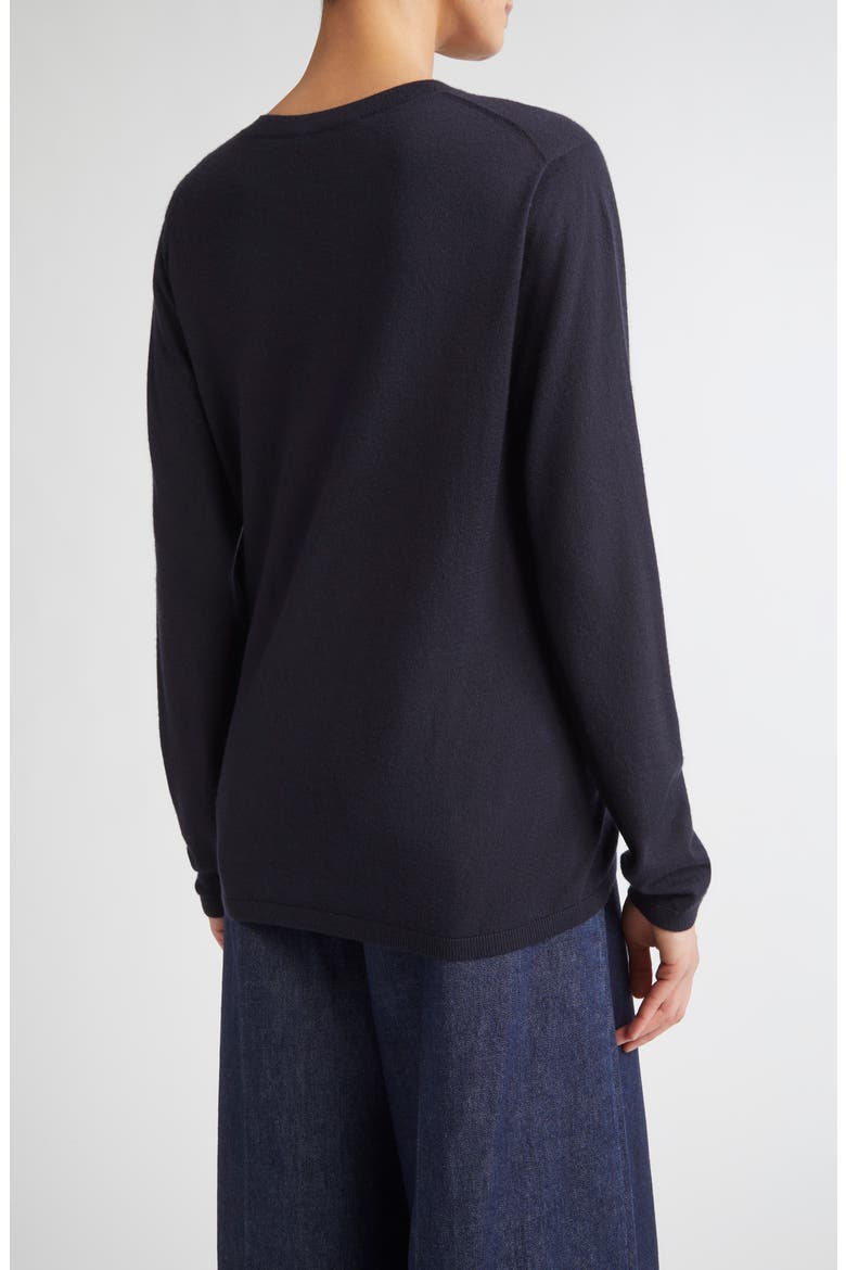 Marcia Cashmere Crewneck Sweater, Alternate, color, ULTRAMARINE