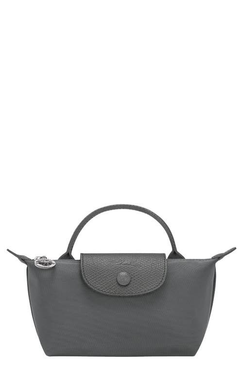 Longchamp Le Pliage One Cosmetic Case in Anthracite at Nordstrom