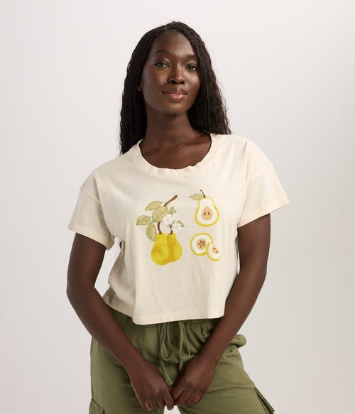 Known Supply Pear Tee In White