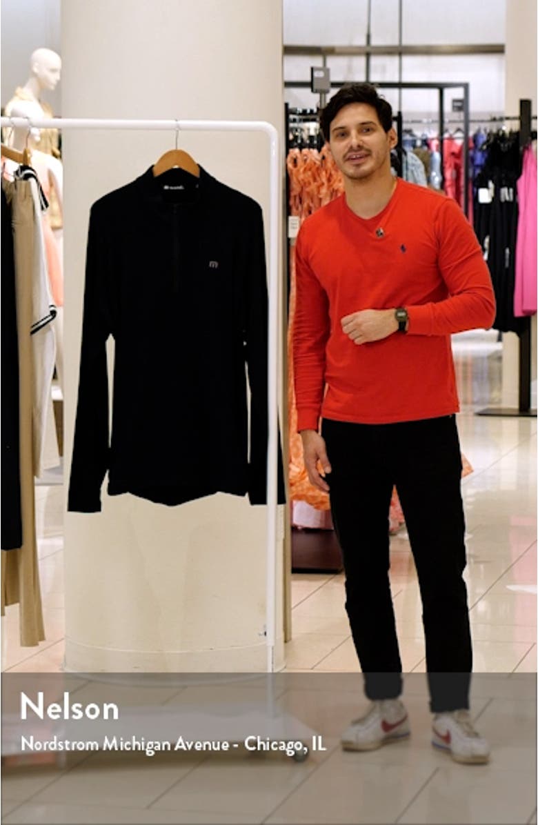 Men's Networking Quarter Zip Fleece Pullover, sales video thumbnail