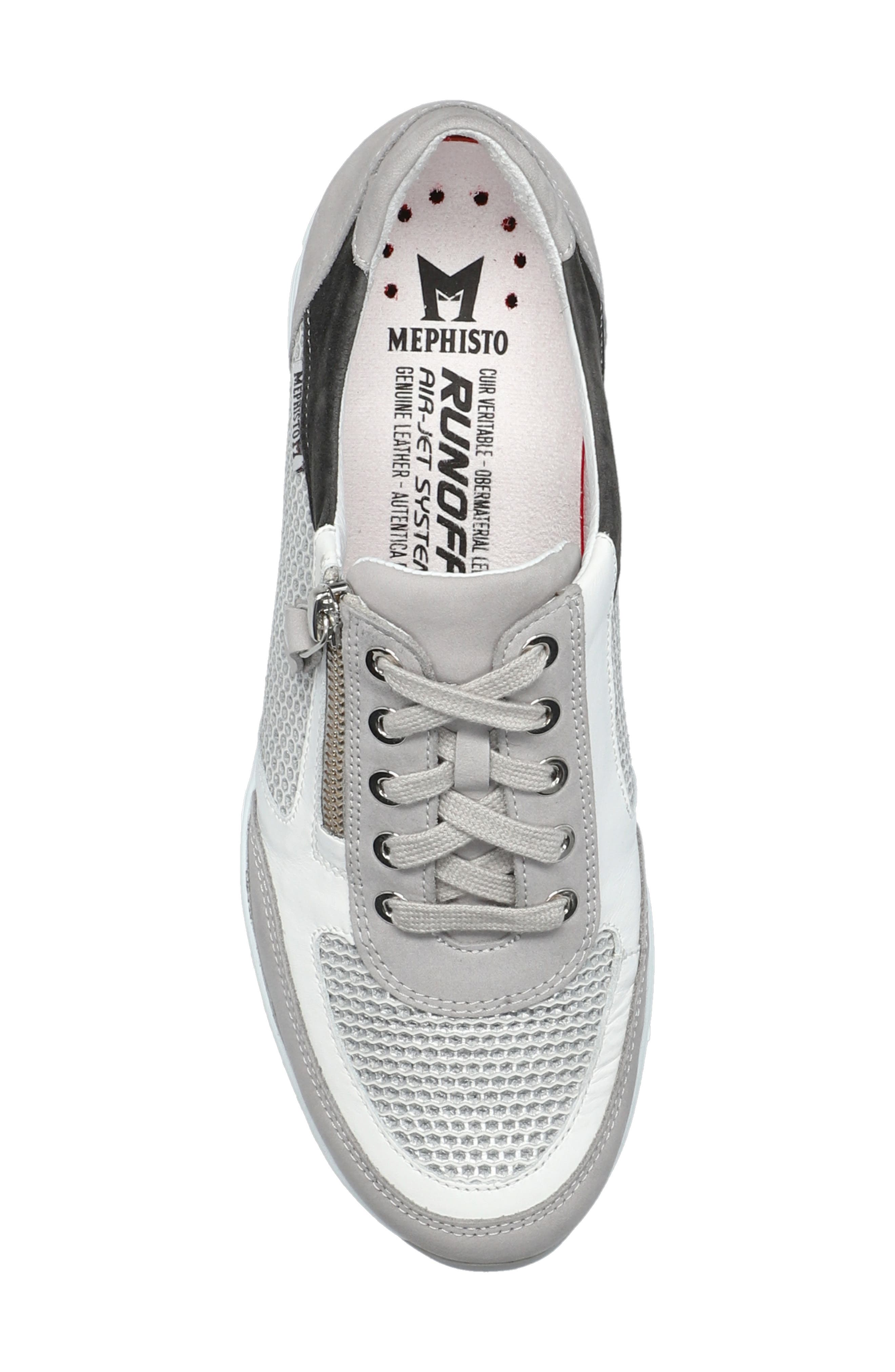 Mephisto Ylona Sneaker, Alternate, color, Light Grey