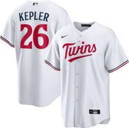 Nike Men's Nike Max Kepler White Minnesota Twins Home Replica Player Logo Jersey