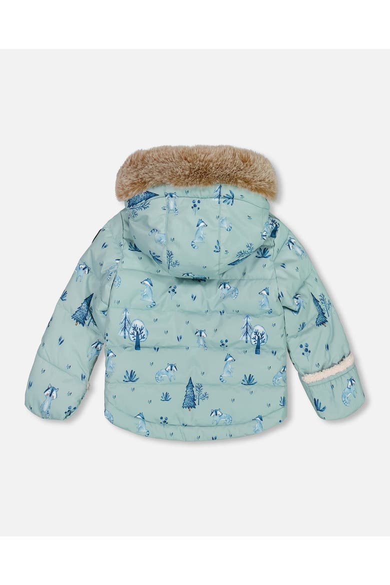 Baby Boy's Two Piece Baby Snowsuit Rose Printed Mini Flowers, Alternate, color, Printed Mini Flowers