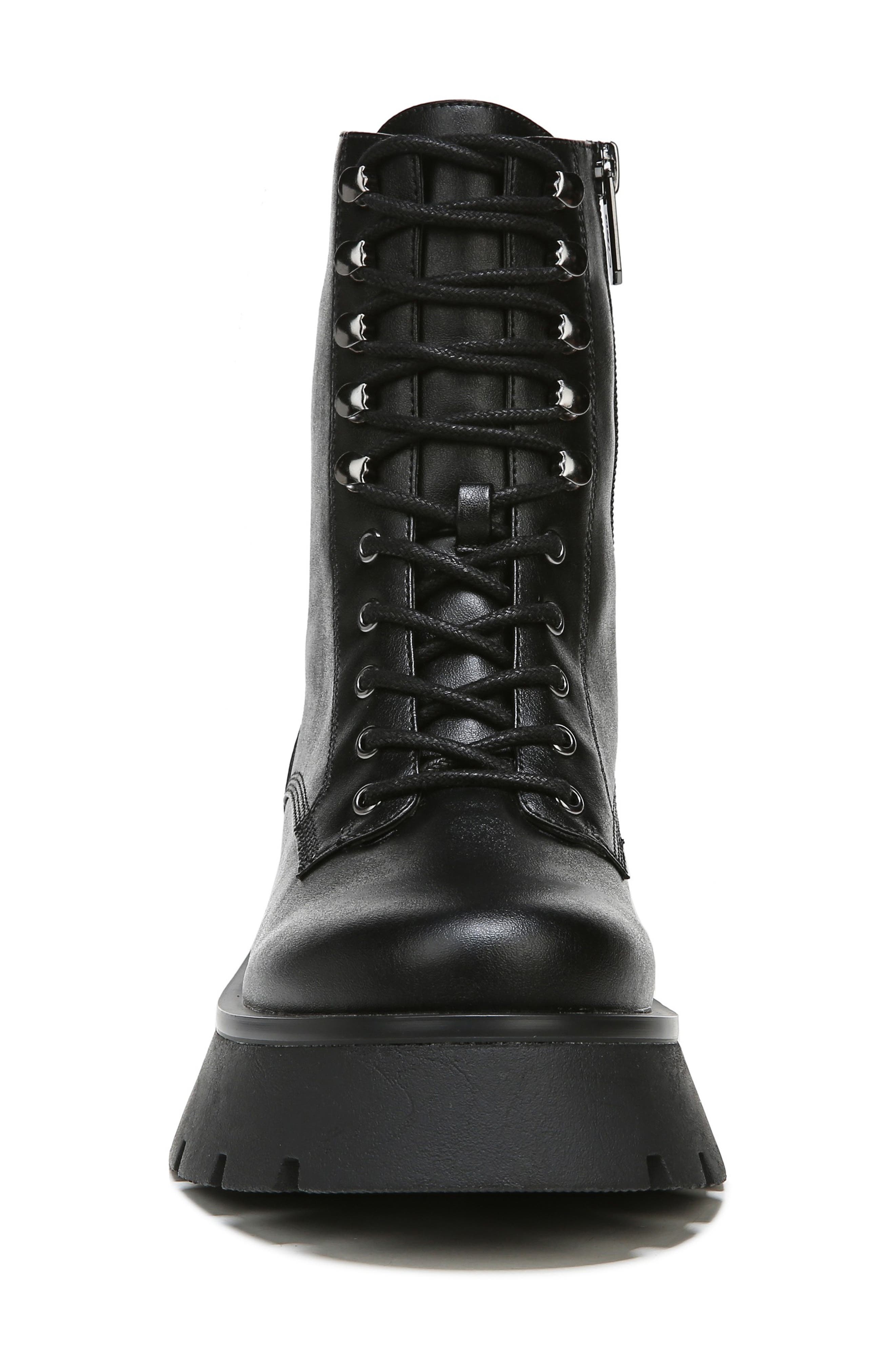 Circus by Sam Edelman Lolita Platform Combat Boot, Alternate, color, BLACK