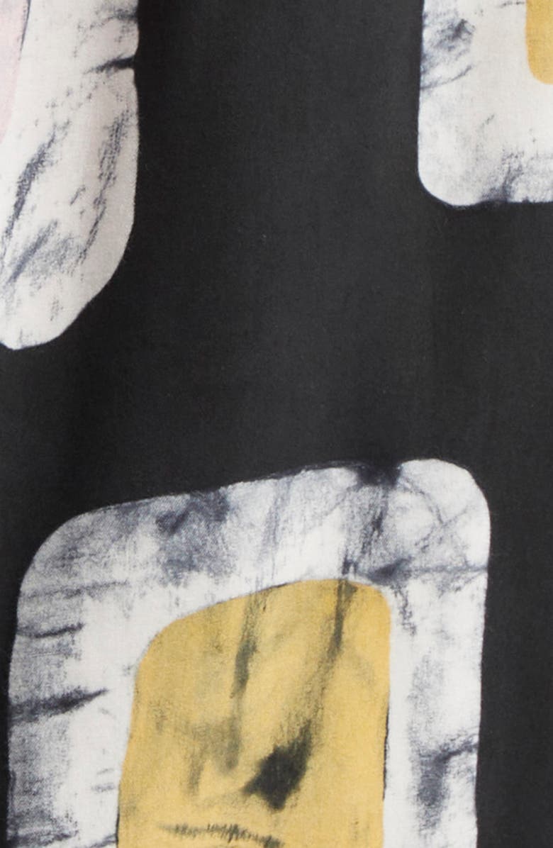 BUSAYO Debo Midi Sundress, Alternate, color, Black Multicolored