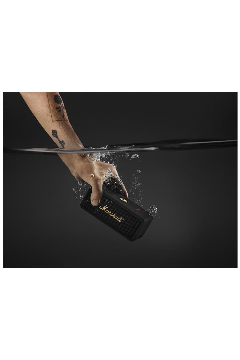 Emberton III Portable Bluetooth® Speaker, Alternate, color, BLACK/BRASS