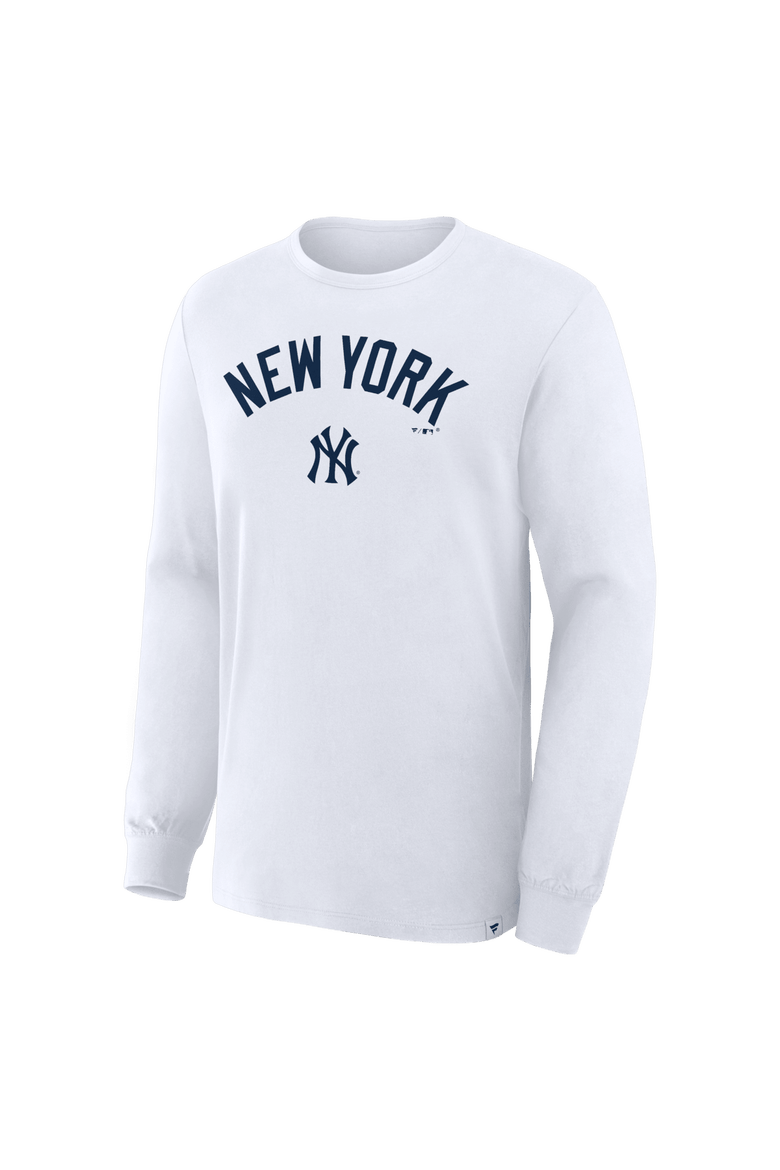 Men's Fanatics White New York Yankees Lock-Up Legacy Long Sleeve T-Shirt, Alternate, color, White