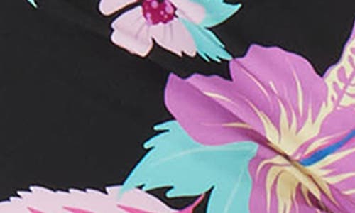 Roxy Endless Summer Cover-up Shorts In Black Multi