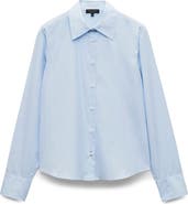 rag & bone Dayton Cotton Poplin Button-Up Shirt