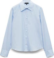 rag & bone Dayton Cotton Poplin Button-Up Shirt