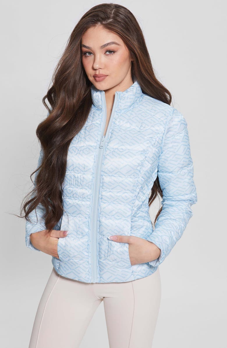 GUESS Janis Reversible Quilted Jacket, Alternate, color,