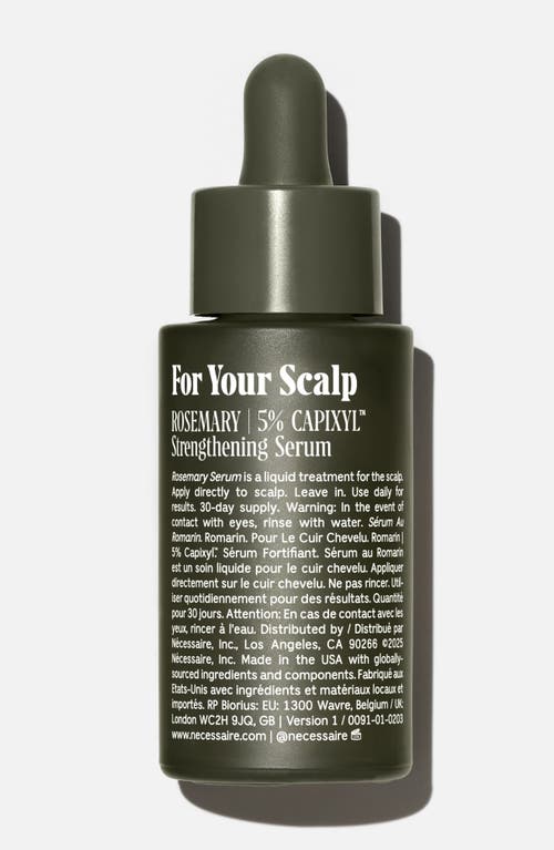 Necessaire Nécessaire Rosemary Hair Treatment Serum In Transparent