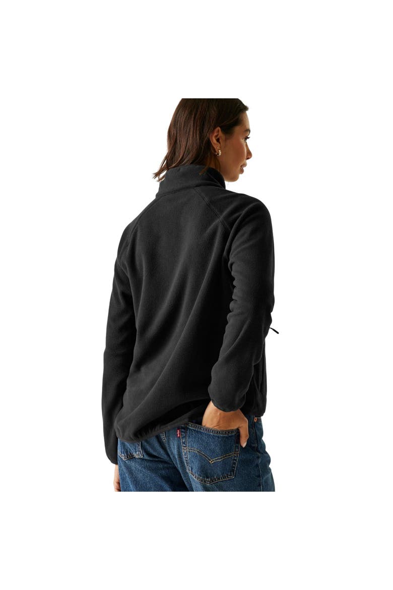 Frankie Full Zip Fleece Jacket, Alternate, color, Black