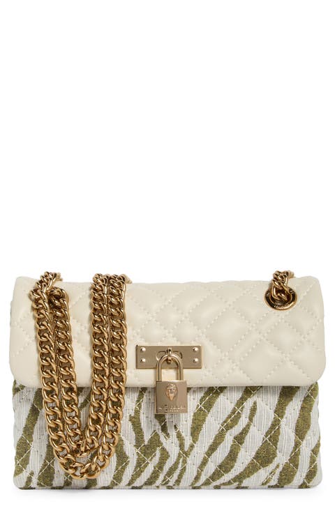Mini Brixton Mixed Media Crossbody Bag