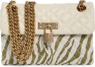 Kurt Geiger London Mini Brixton Mixed Media Crossbody Bag