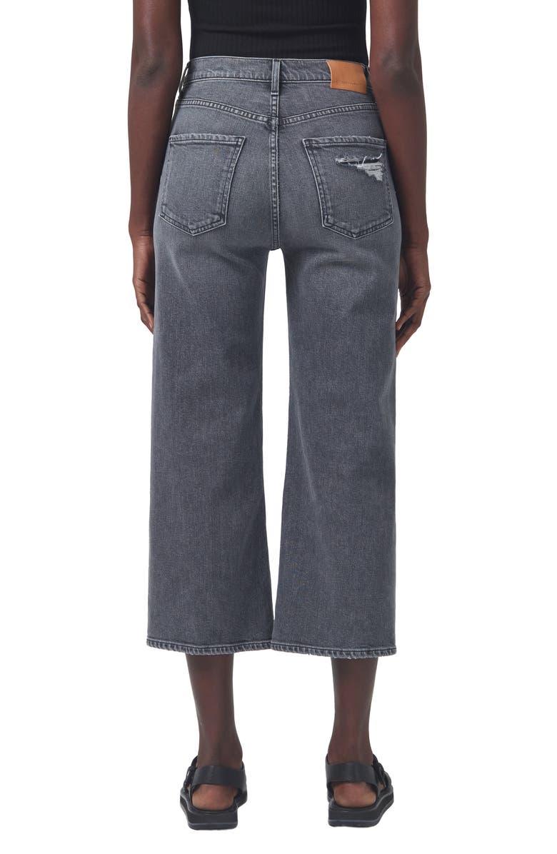 Citizens of Humanity Sacha High Waist Crop Wide Leg Jeans, Alternate, color, 