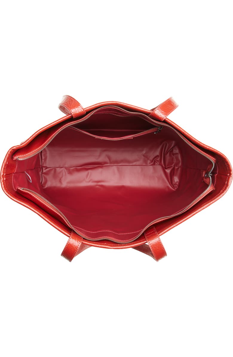 SANTO STUDIO Jasmine Tookes Red Tote, Alternate, color, Merlot