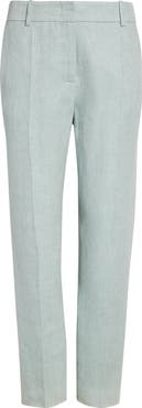 Eleventy Slim Fit Linen Trousers