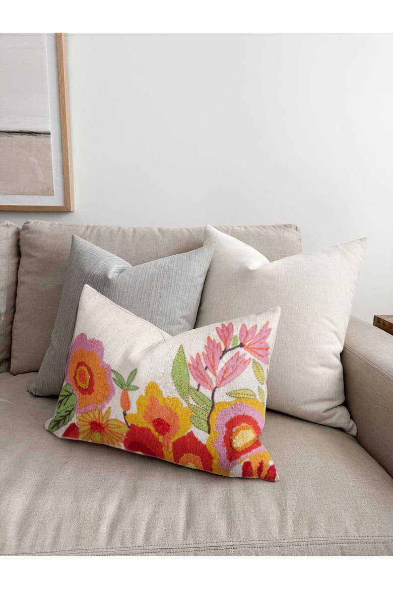 Sidari Throw Pillow Cover, Alternate, color, White