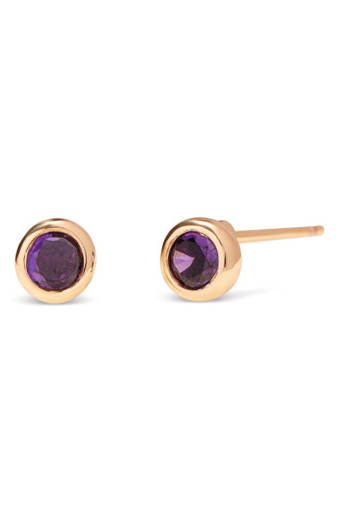 Eliza August Birthstone Stud Earrings