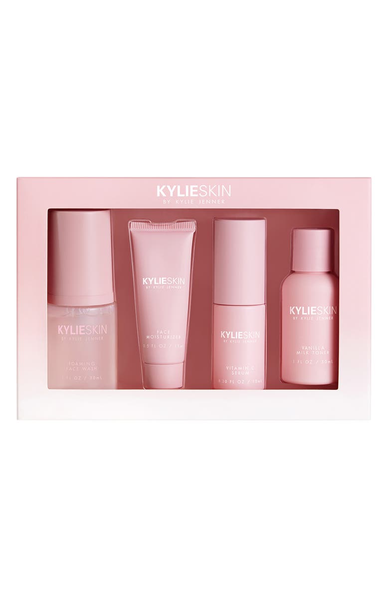 Kylie Cosmetics Kylie Skin 4-Piece Mini Skincare Set, Alternate, color, 