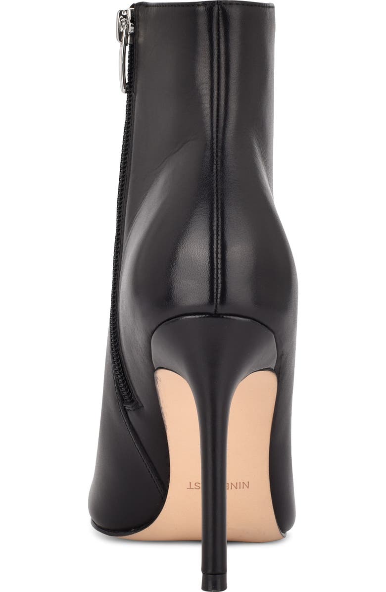 Nine West Farrah Leather Stiletto Bootie, Alternate, color,