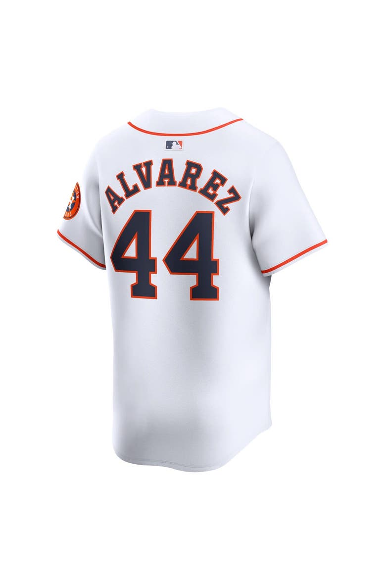 Men's Nike Yordan Alvarez White Houston Astros Home Limited Player Jersey, Alternate, color, White