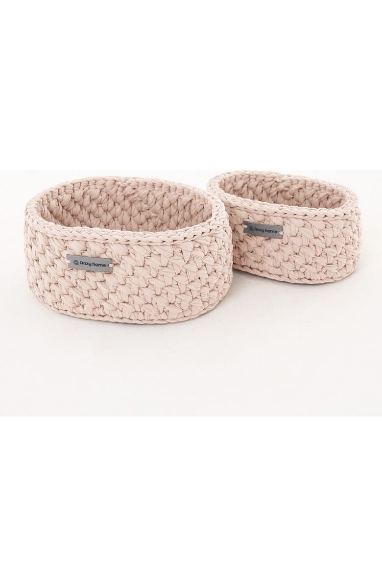 Anzy Home Diaper Caddy, Main, color, Pearl