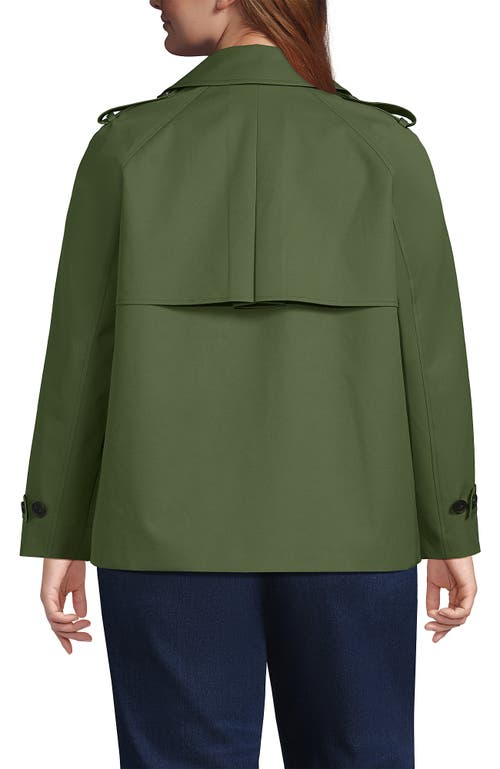 LANDS' END LANDS' END TRENCH RAIN JACKET