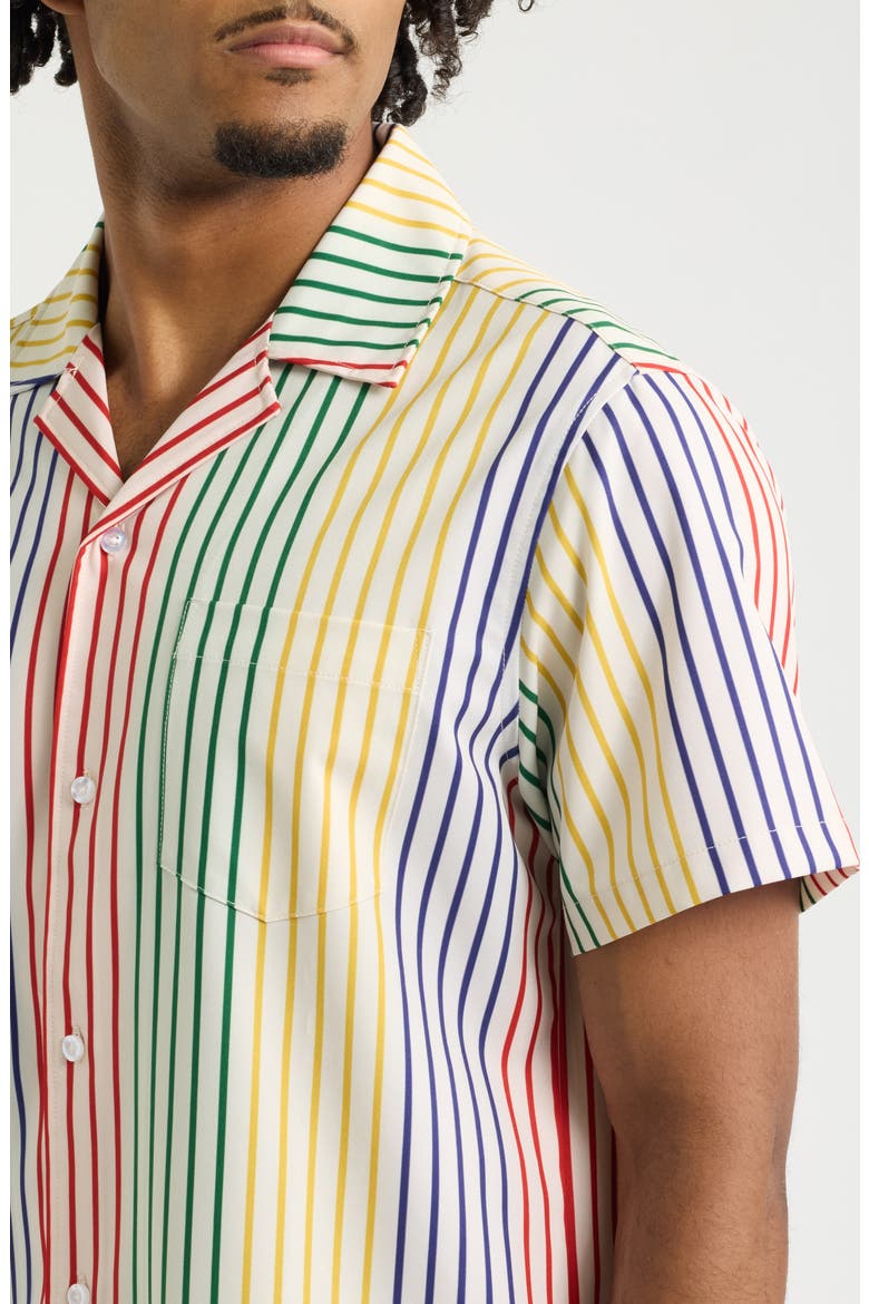Ripe Weekend Camp Shirt, Alternate, color, YELLOW